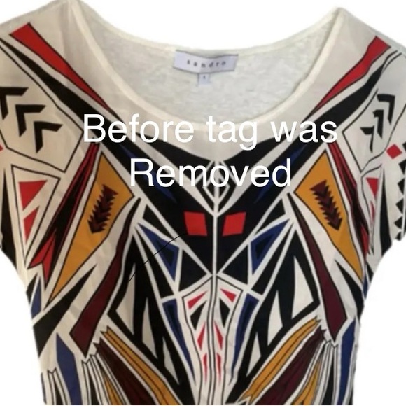 Sandro Silk Blouse - Picture 5 of 5